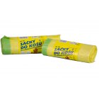 Sáčky do koše, 30 lt., zatahovací /žluté, návin 15 ks