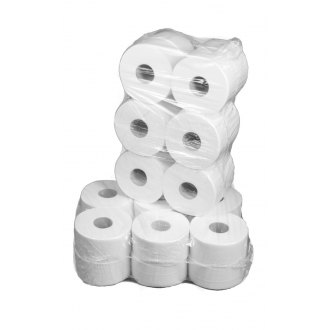 Toal. papír JUMBO 190 / dvouvrstvý,­ kvalitní bílý,­ balení 12 rolí